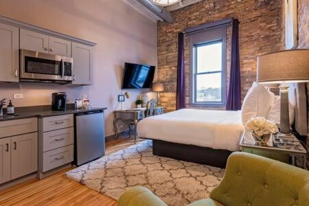 Hip Urban Loft - Small Town Charm -124 Lofts #3 West Dundee Luaran gambar